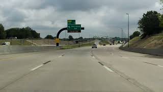 Crosstown Expressway (Interstate 244 Exits 7 to 14) eastbound