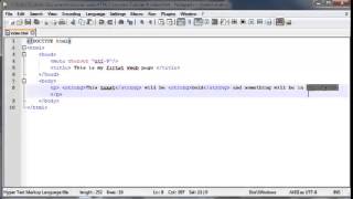 HTML5 and CSS3 beginners tutorial 4   bold, italics and comments