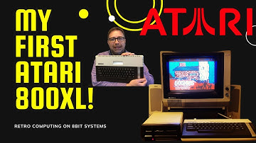My First Atari 800XL - A Commodore Guy Goes to the Other Side