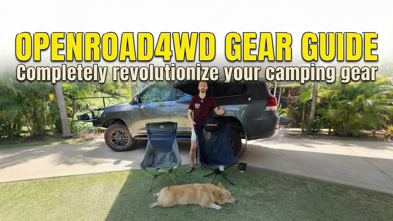 OPENROAD Camping Chair Review – Ultimate Comfort and Storage Test