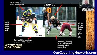 Offensive Line Stance Fundamentals with Steven Ciocci (Bryant University Offensive Line Coach)