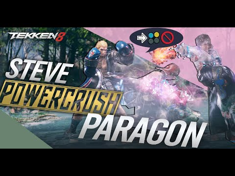 TEKKEN 8 - Steve Fox POWERCRUSH PARAGON #tekken8 #stevefox #tekken8stevefox #highlights