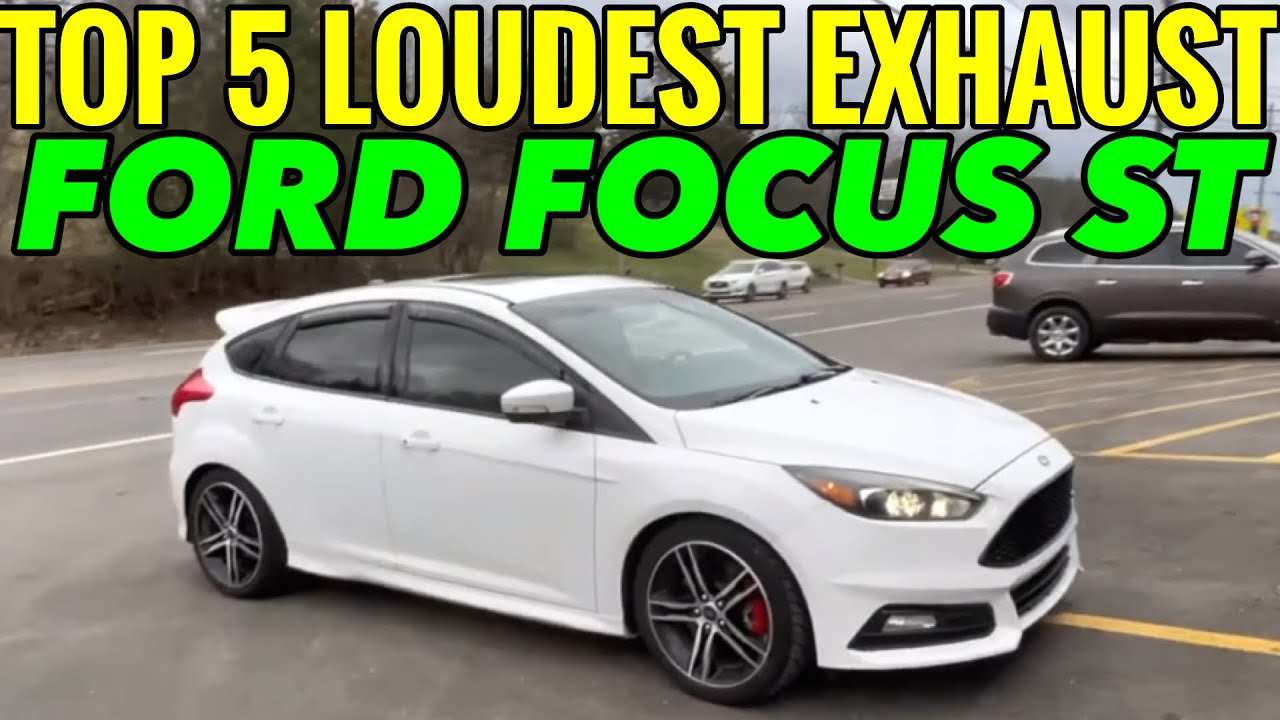 Пять самых громких выхлопных систем для Ford Focus ST 2.0L Turbo!
