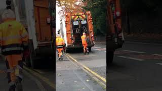 Dennis Elite 6 Bin Truck Collecting General Waste Terberg Omnide Lifts Pkc