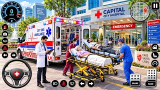 Ambulance City Rescue Simulator 3D Game 911 US Emergency Ambulance - Pro Version For Android #part31 screenshot 2