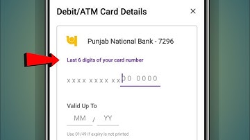 Last 6 Digits Of Debit Card | Last 6 Digits Of Your Card Number | Debit Atm Card Last 6 Digits