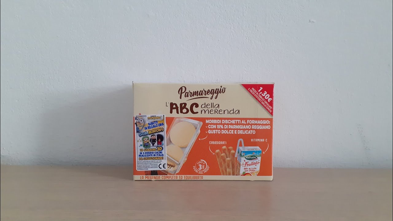 PARMAREGGIO - L'ABC della merenda : con morbidi dischetti al formaggio ...
