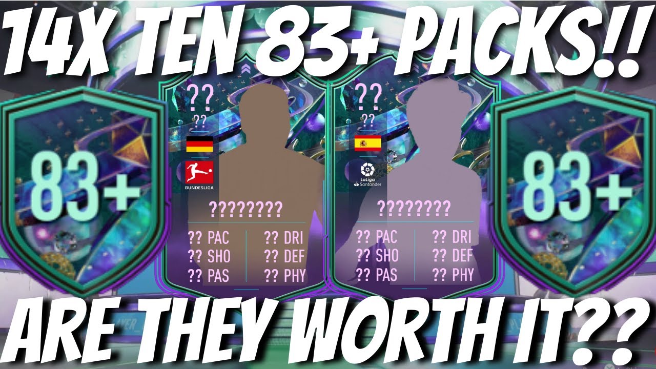 I opened 14x TEN 83+ PACKS and got... - YouTube