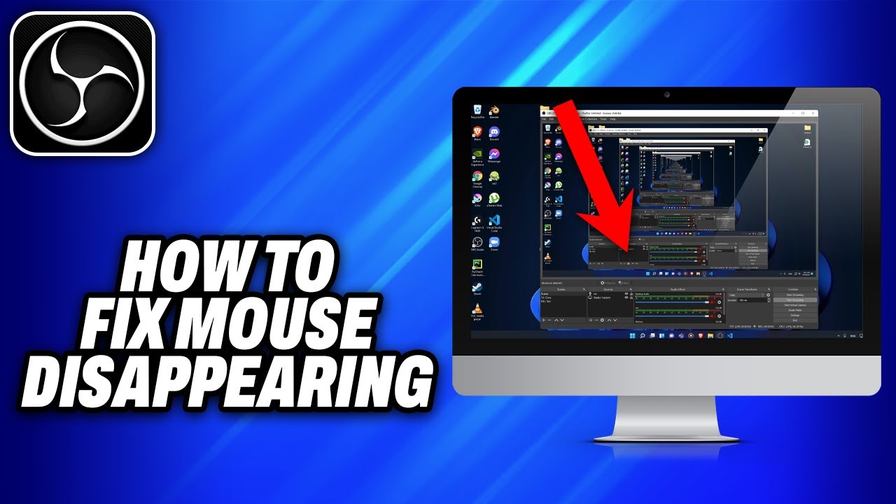 How To Fix Mouse Disappearing in OBS Studio - Easy Fix - YouTube