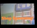 Building the ultimate Minecraft creative world! Part 5 Shop spawning! #minecraft #minecraftbuilding 