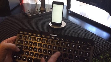 Logitech k810 Bluetooth Illuminated Keyboard