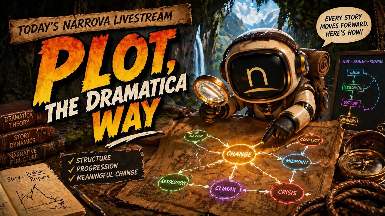 Plot, the Dramatica Way - YouTube