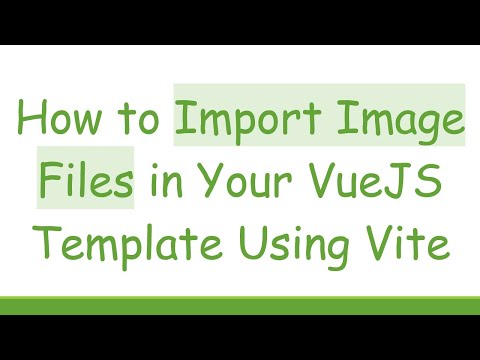 How to Import Image Files in Your VueJS Template Using Vite