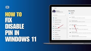 How to Disable PIN in Windows 11? Fix PIN Remove Greyed Out (2024)