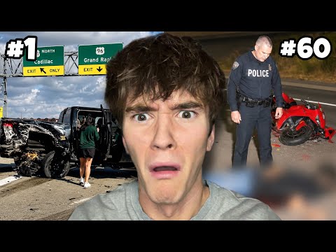 Dashcam Crash Videos, but They Get Progressively Worse...
