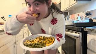 What I made for dinner 