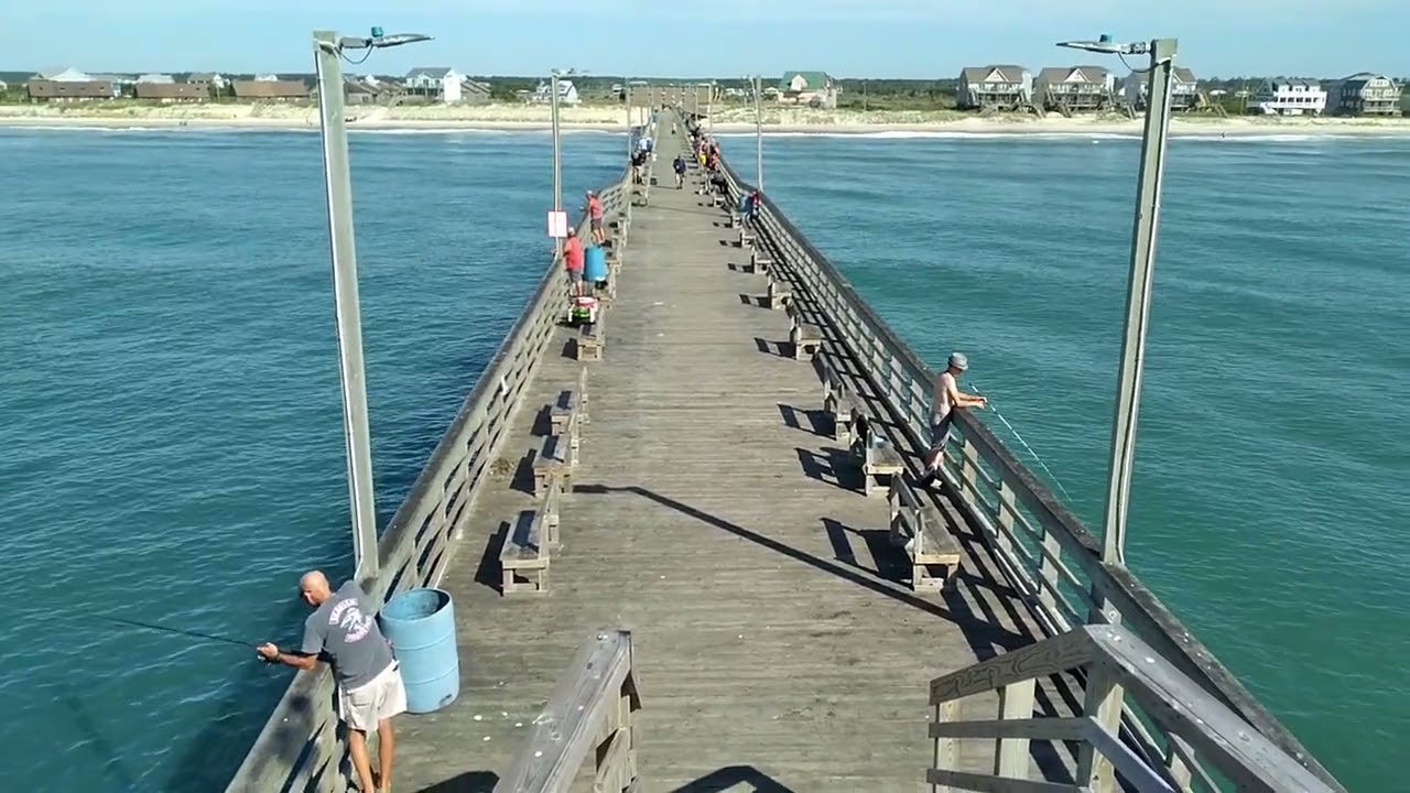 83122 Fishing Report Seaview Fishing Pier YouTube