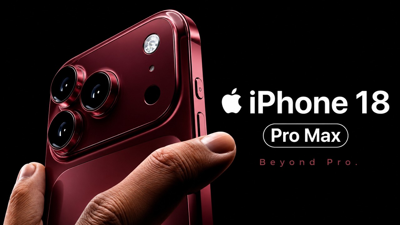 New Apple iPhone 18 Pro Max | True Variable Aperture & 2nm A20 Pro