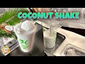 Coconut Shake with Coconut Ice Cream Making in Singapore #shorts