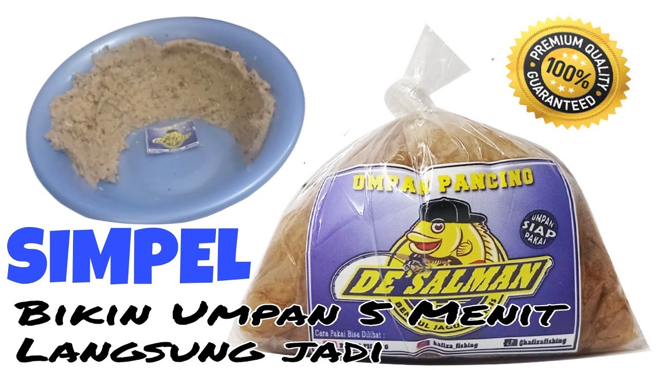 TUTORIAL ‼️CARA SIMPEL MEMBUAT UMPAN IKAN MAS BENDUL JAGUNG AMIS DE'SALMAN 