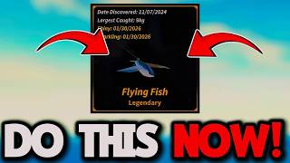 FASTEST Way to Get Flying Fish in Fisch! (BEST Method)