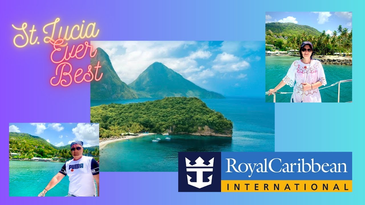 St Lucia Coastal Cruise to the Pitons Royal Caribbean - YouTube