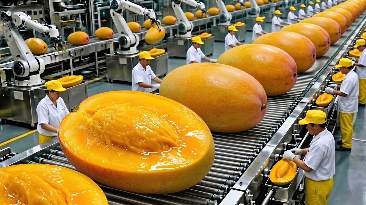 Inside a Modern Mango Juice Factory β Full Production Line Explained ...