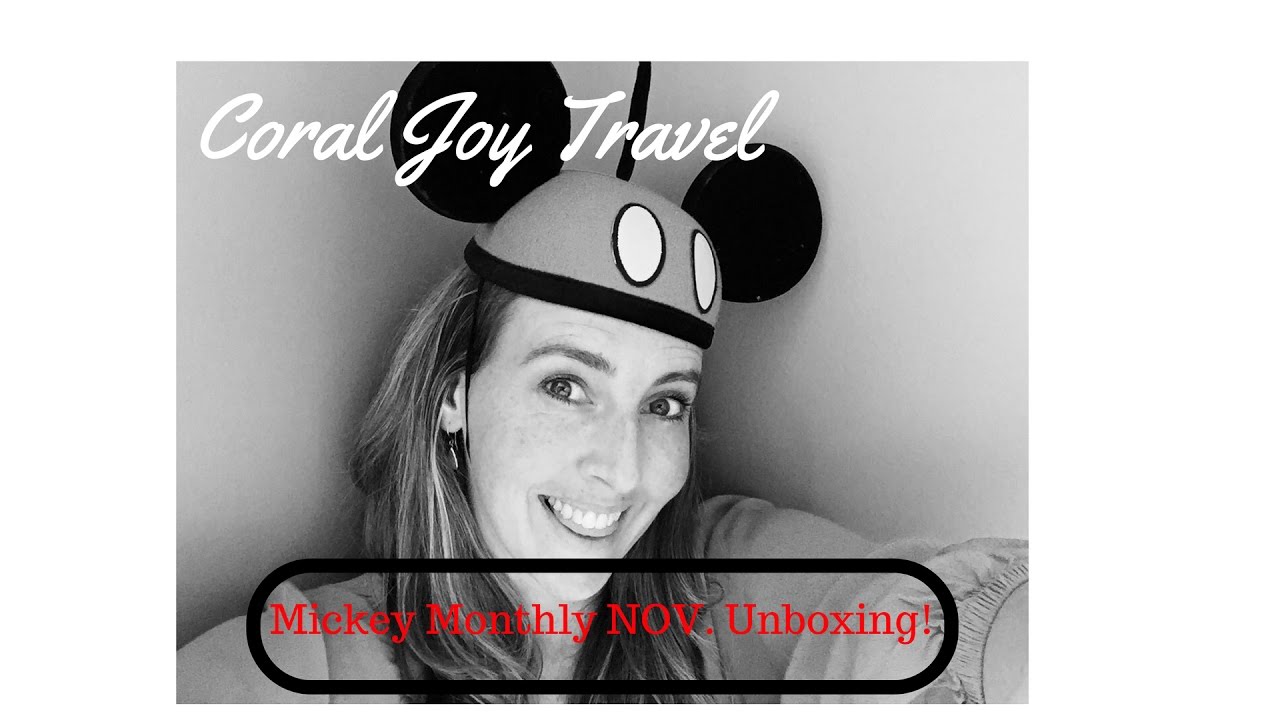 My FIRST Mickey Monthly Unboxing November 2016!!!