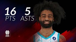 Coby White 16 pts 5 asts vs Nets 25/26 season