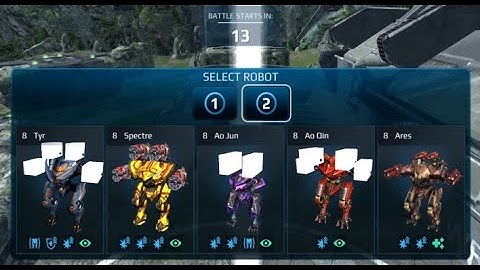 War Robots [5.5] Test Server - 3 New weapons 🔫Glacier , 🔫Cryo and 🔫Rime