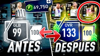 ? SUBI EL GRL DE UN SUSCRIPTOR EN FIFA MOBILE  LE REGALO MESSI CRISTIANO Y NEYMAR 