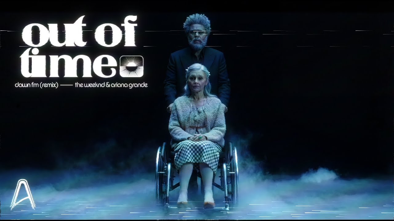 OUT OF TIME - The Weeknd & Ariana Grande REMIX (AI fanmade CONCEPT) lyric video