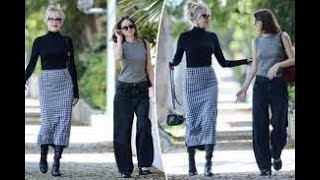 Melanie Griffith and daughter Stella Banderas seen on rare outing together