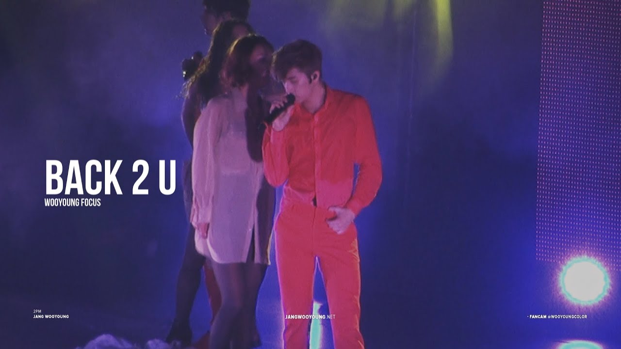 [FANCAM] 2012 2PM SBD Tour - Back2U / 우영(WOOYOUNG) Focus