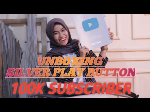 UNBOXING SILVER PLAY BUTTON 100K SUBSCRIBE CHANNEL NURRY OFFICIAL COVER SONGS @NurryOfficialCoverSongs