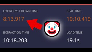 Warframe - Solo Tricap 813.917 Hydro Down Time