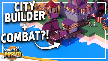 Competative CITY BUILDER!?! - Dice Kingdoms - Resource Management Combat City Builder
