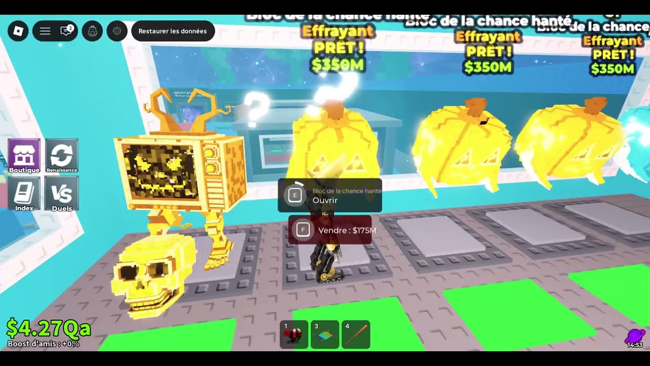 Petit Pack Oppenning de spooki lucki block