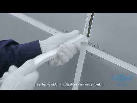 04 Hand pull test of silicone weatherproofing sealant