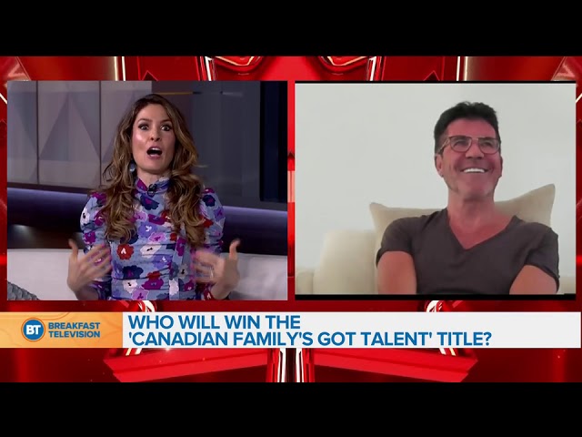 Simon Cowell crowns the winner of 'Canadian Family's Got Talent' on  Breakfast Television! - YouTube
