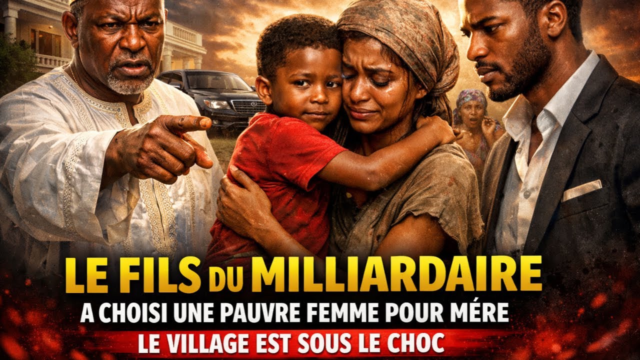 Le fils d'un MILLIONAIRE choisit une pauvre femme pour mère et le village est sous le choc?