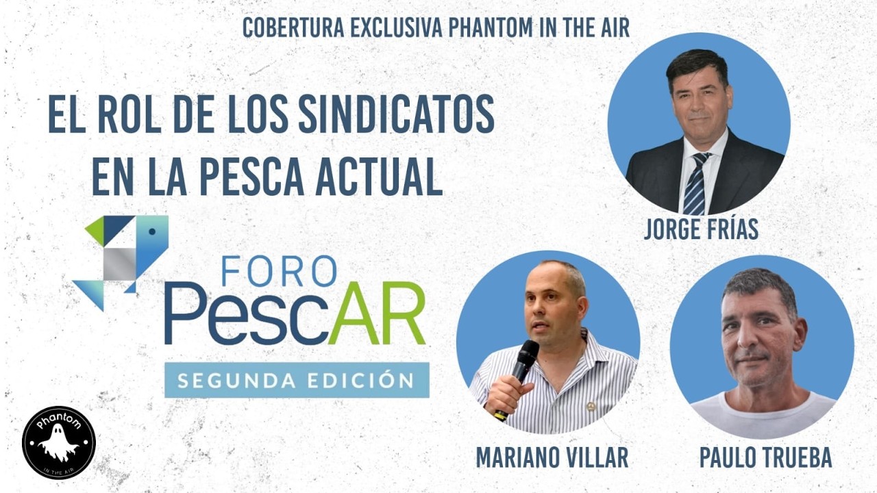 Jorge Frías en el Foro PescAR 2026: El rol de los sindicatos en la pesca actual.