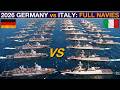 2026 Germany vs Italy: Entire In-Service Warship Navies | Sea Power