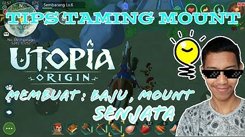 Perlu kita lakukan di awal bermain utopia - Utopia : Origin Play in your way