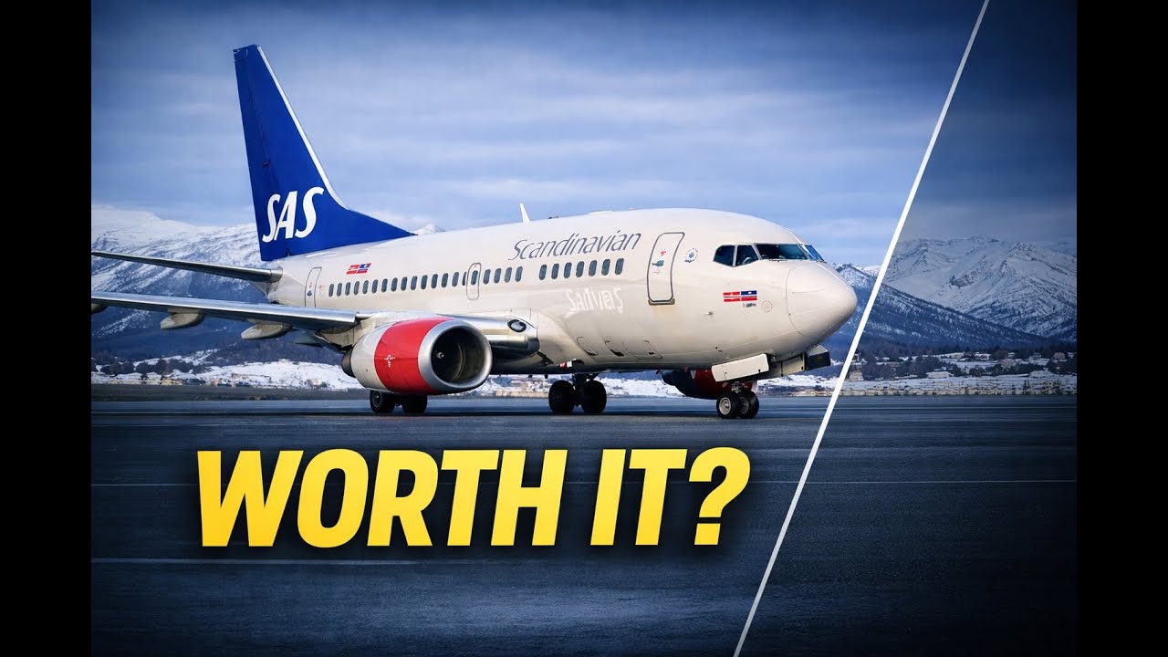 Is SAS Plus Worth It? Scandinavian Airlines Review | Tromsø ✈ Oslo