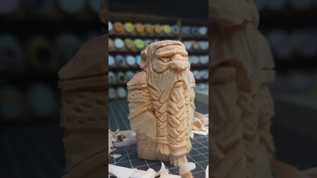 #woodcarving #whittling #fantasyart #fantasyart #lotr