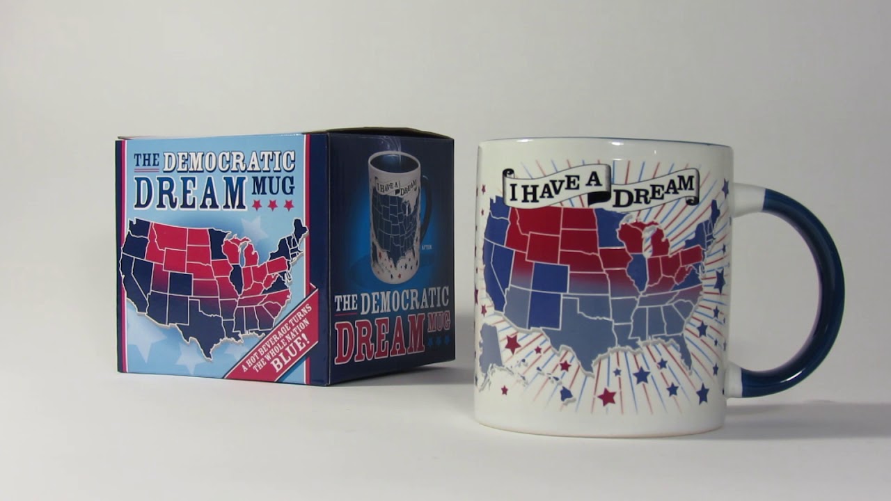 Democratic Dream Color Changing Mug from Unemployed Philosophers Guild   Urban General Store
