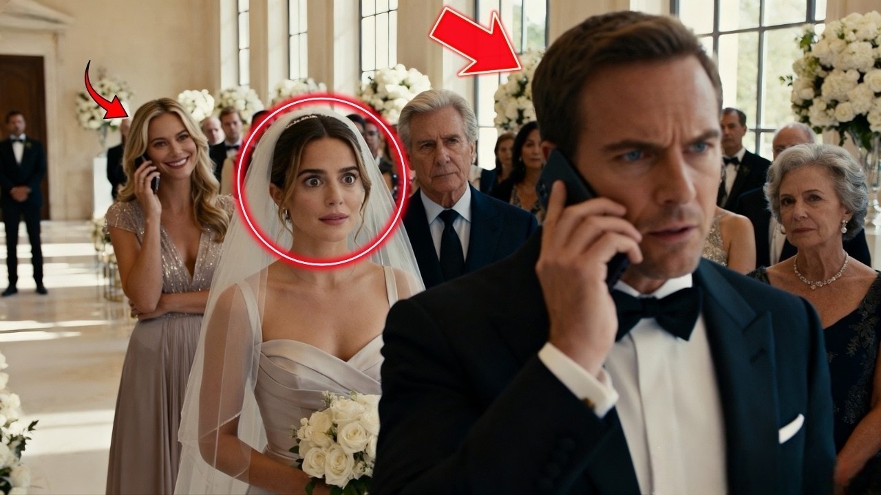 Ela escutou o telefonema secreto dele para a amante, pouco antes dos votos do casamento.