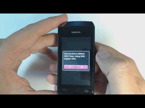 Nokia Asha 305 factory reset