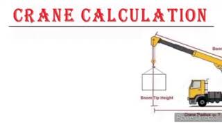 How to calculate crane radius / boom length / boom height. #SafetyIsEcerywhere #CraneSafety #Safety